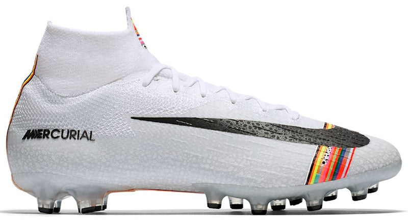 Nike Mercurial Superfly 6 Elite AG Pro White Black