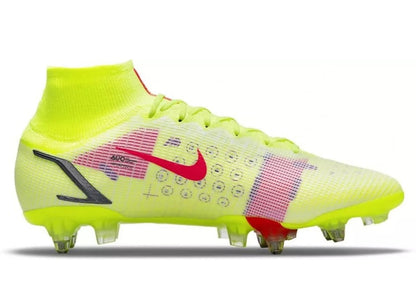 Nike Mercurial Superfly 8 Elite SG-Pro AC Volt Black Bright Crimson
