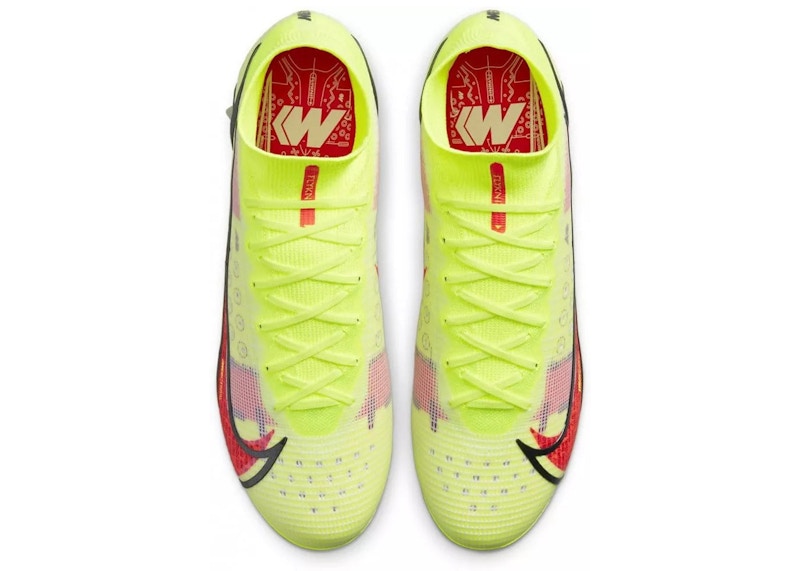Nike Mercurial Superfly 8 Elite SG-Pro AC Volt Black Bright Crimson