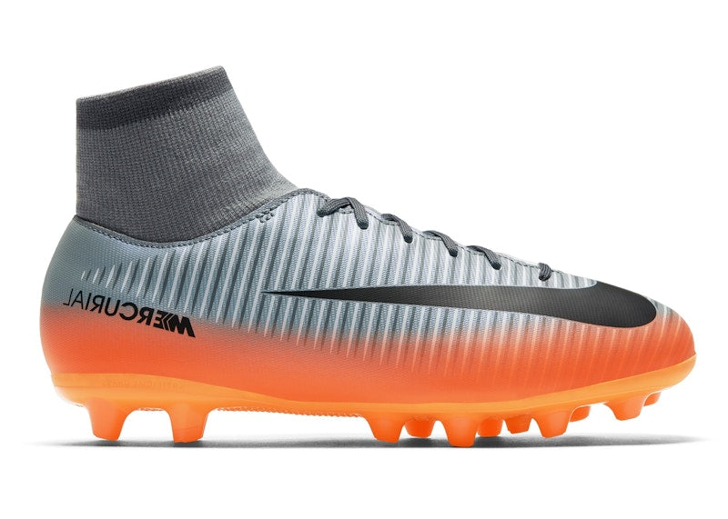 Nike Mercurial Victory VI Dynamic Fit CR7 AG Cool Grey Wolf Grey Total Crimson Metallic Hematite (PS)