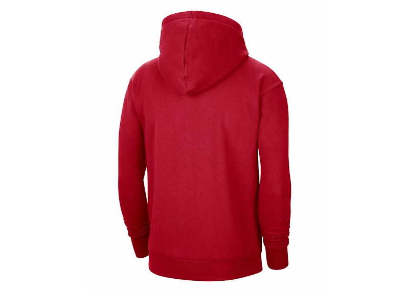 Nike NBA Atlanta Hawks Essential Fleece Loose Fit Hoodie University Red
