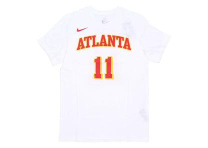 Nike NBA Atlanta Hawks Trae Young T-shirt White/Red/Yellow
