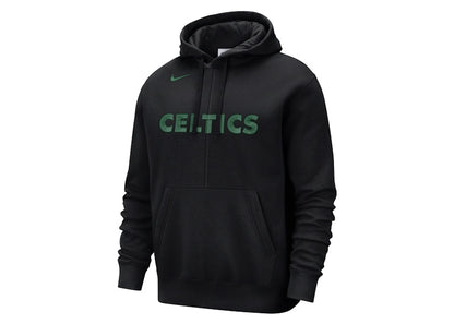 Nike NBA Boston Celtics Courtside Fleece Loose Fit Hoodie Black/Green