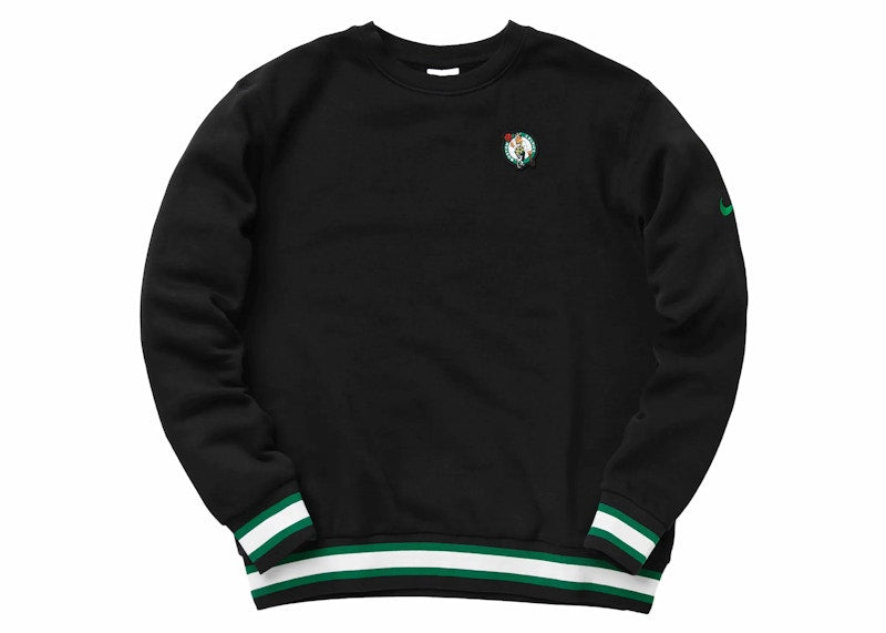 Nike NBA Boston Celtics Fleece Loose Fit Sweatshirt Black