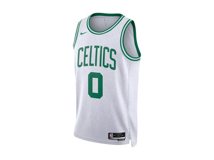 Nike NBA Boston Celtics Jayson Tatum Association Edition Swingman Jersey White/Green