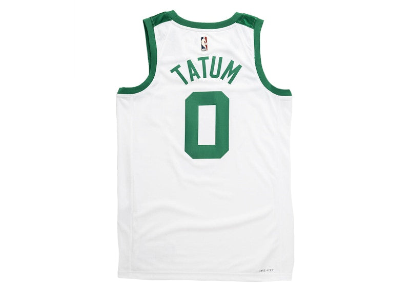 Nike NBA Boston Celtics Jayson Tatum Dri-Fit Jersey White/Green