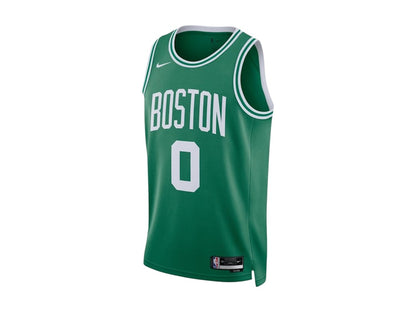 Nike NBA Boston Celtics Jayson Tatum Icon Edition Jersey Green/Yellow