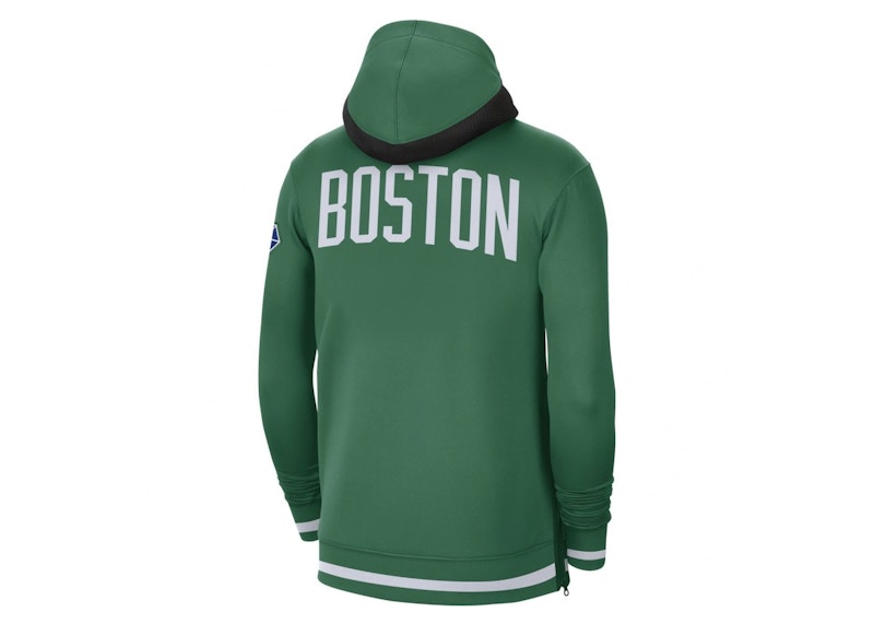 Nike NBA Boston Celtics Showtime Dri-Fit Full-Zip Hoodie Green
