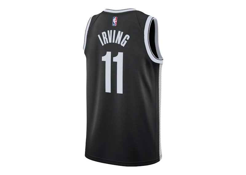 Nike NBA Brooklyn Nets 2020 Kyrie Irving Icon Edition Swingman Jersey Black