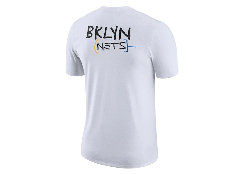 Nike NBA Brooklyn Nets Courtside City Edition Loose Fit T-shirt White