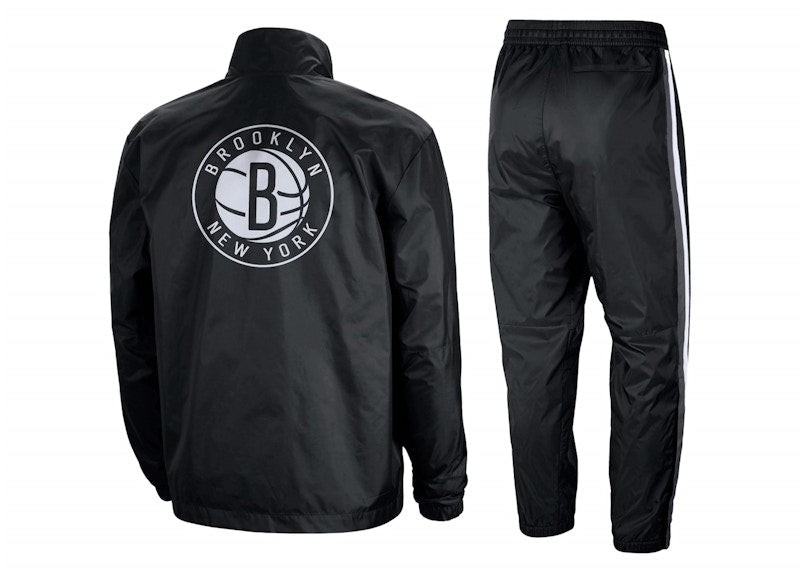 Nike NBA Brooklyn Nets Courtside Tracksuit Core Black/White