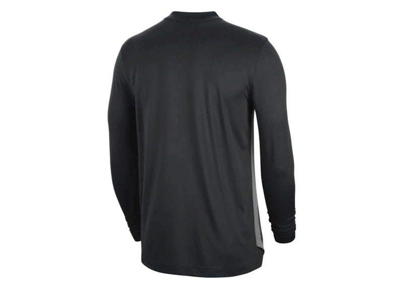 Nike NBA Brooklyn Nets Dri-Fit Loose Fit Long Sleeve T-shirt Black