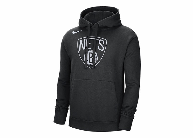 Nike NBA Brooklyn Nets Fleece Pullover Hoodie Black