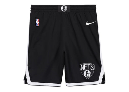 Nike NBA Brooklyn Nets Icon Edition Dri-FIT Swingman Shorts Black/White