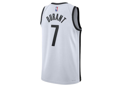 Nike NBA Brooklyn Nets Kevin Durant 2023/24 Association Edition Jersey Cloud White/Core Black