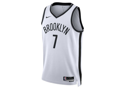 Nike NBA Brooklyn Nets Kevin Durant 2023/24 Association Edition Jersey Cloud White/Core Black