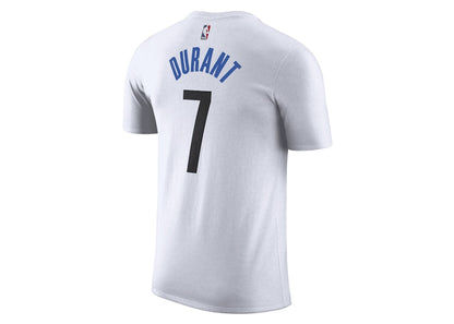 Nike NBA Brooklyn Nets Kevin Durant City Edition T-shirt White