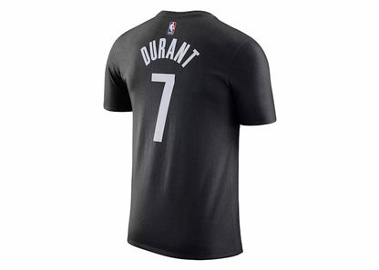 Nike NBA Brooklyn Nets Kevin Durant T-shirt Black/White