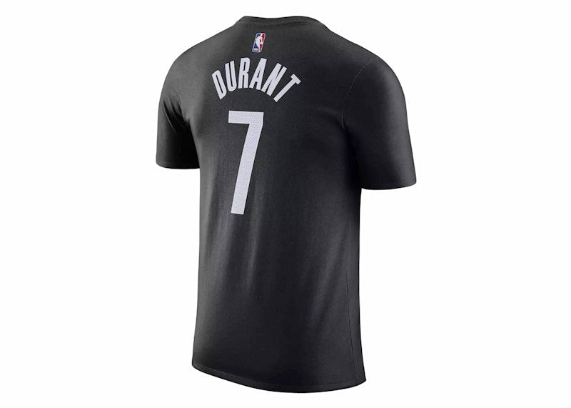 Nike NBA Brooklyn Nets Kevin Durant T-shirt Black/White