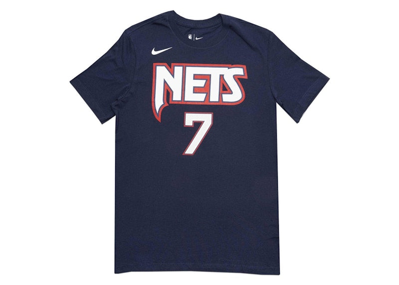 Nike NBA Brooklyn Nets Kevin Durant T-shirt Dark Blue