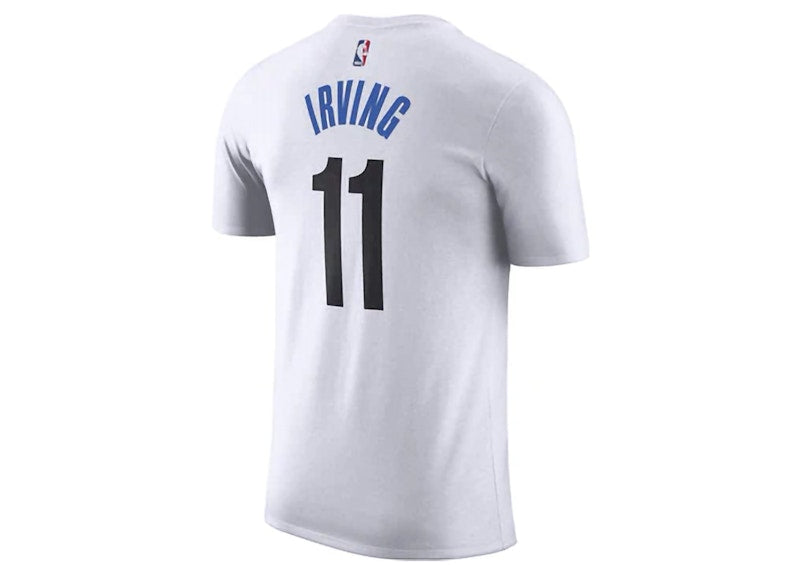 Nike NBA Brooklyn Nets Kyrie Irving City Edition T-shirt White