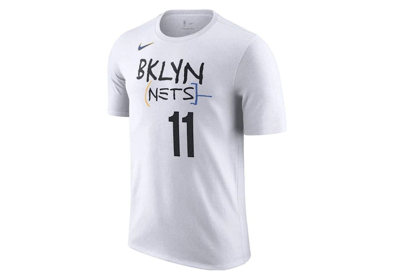 Nike NBA Brooklyn Nets Kyrie Irving City Edition T-shirt White