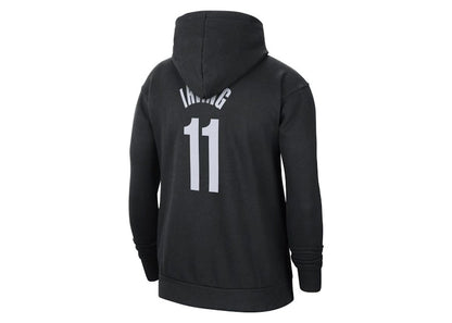 Nike NBA Brooklyn Nets Kyrie Irving Fleece Pullover Hoodie Black/White