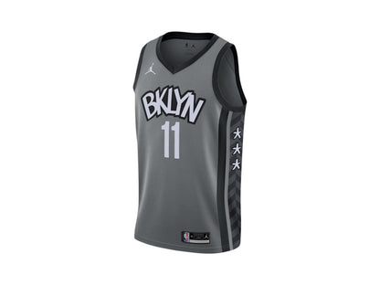 Nike NBA Brooklyn Nets Kyrie Irving Statement Edition 2020 Swingman Jersey (Asia Sizing) Grey/Black