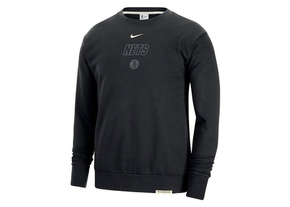 Nike NBA Brooklyn Nets Standard Issue Sweatshirt Black