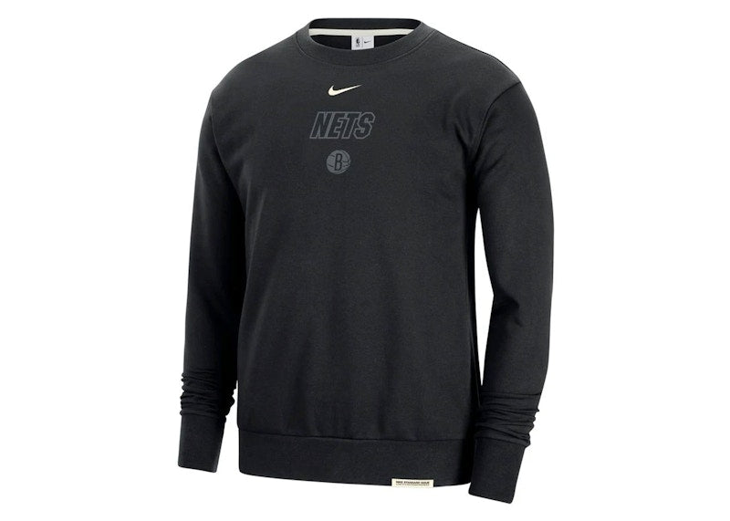 Nike NBA Brooklyn Nets Standard Issue Sweatshirt Black