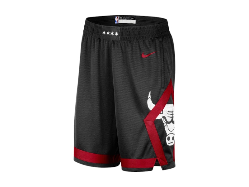 Nike NBA Chicago Bulls City Edition Swingman Shorts Chicago Red/Black/White