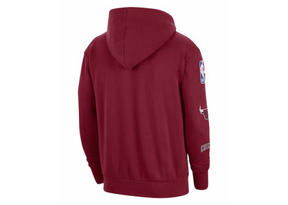 Nike NBA Chicago Bulls Courtside City Edition Loose Fit Hoodie Red