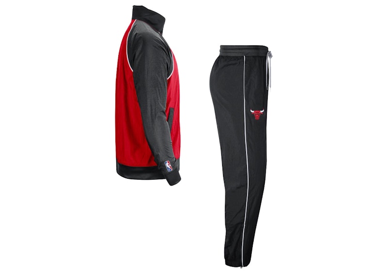 Nike NBA Chicago Bulls Courtside Tracksuit Black/Red