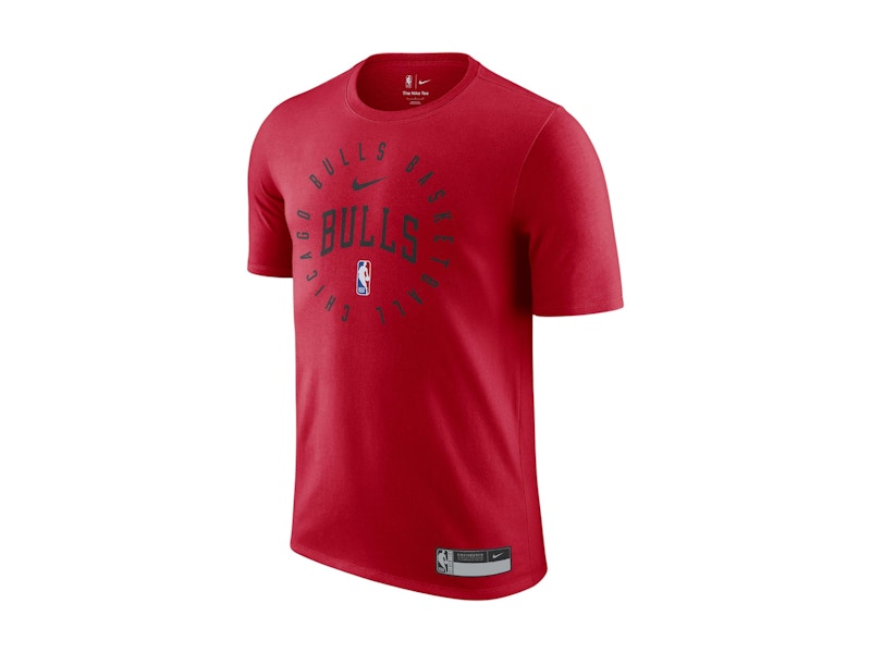 Nike NBA Chicago Bulls Dri-Fit T-shirt Red/Black