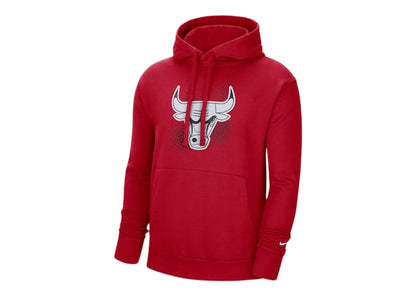 Nike NBA Chicago Bulls Pullover Hoodie Red