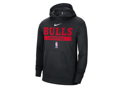 Nike NBA Chicago Bulls Spotlight Dri-Fit Loose Fit Hoodie Black
