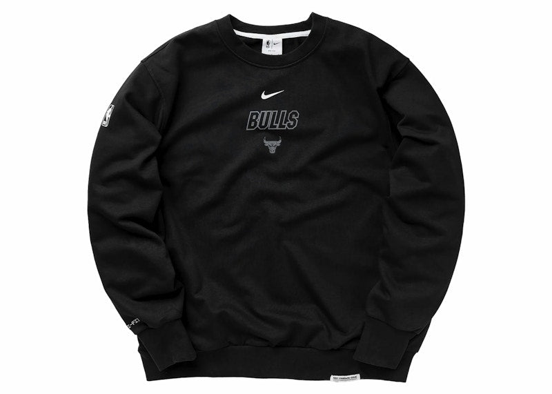 Nike NBA Chicago Bulls Standard Issue Dri-Fit Sweatshirt Black