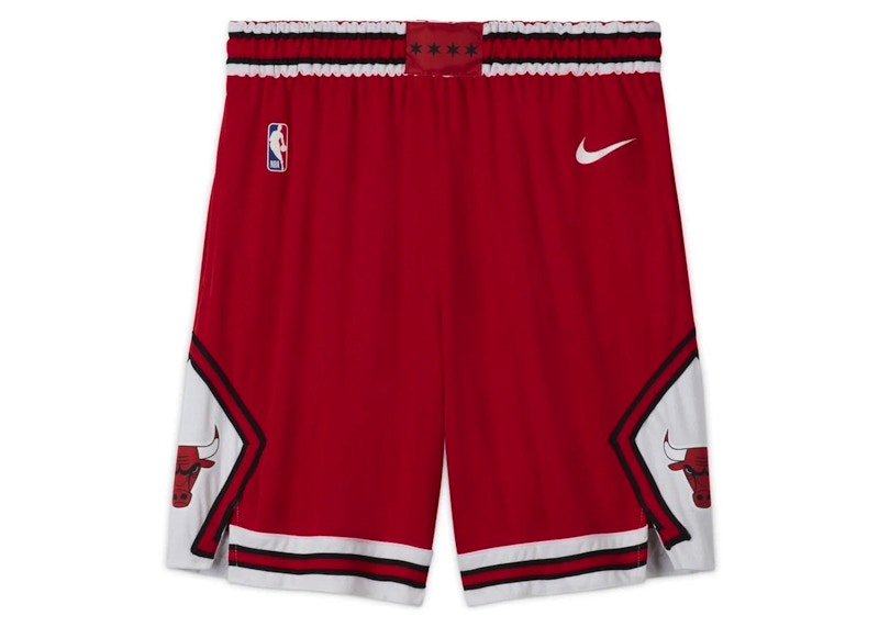 Nike NBA Chicago Bulls Swingman Icon Edition Dri-Fit Shorts Red