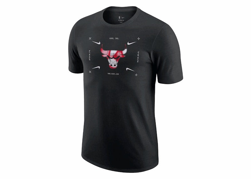 Nike NBA Chicago Bulls T-shirt Black