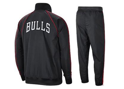 Nike NBA Chicago Bulls Tracksuit Black