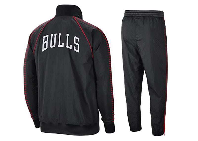 Nike NBA Chicago Bulls Tracksuit Black