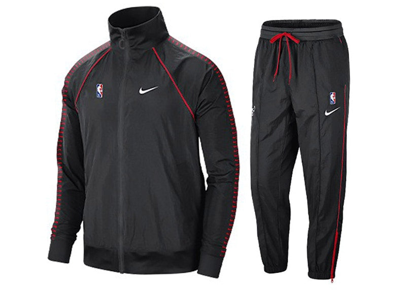 Nike NBA Chicago Bulls Tracksuit Black