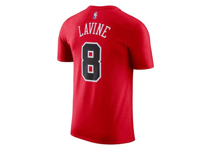 Nike NBA Chicago Bulls Zach Lavine T-Shirt Red