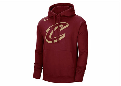 Nike NBA Cleveland Cavaliers Fleece Loose Fit Hoodie Red