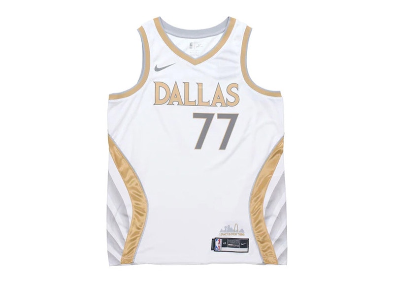 Nike NBA Dallas Mavericks City Edition Swingman Jersey White