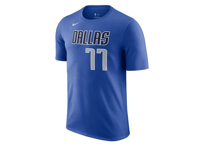 Nike NBA Dallas Mavericks Luka Doncic T-shirt Blue