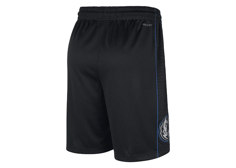 Nike NBA Dallas Mavericks Swingman City Edition Dri-Fit Shorts Black