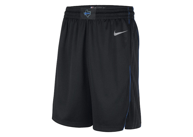 Nike NBA Dallas Mavericks Swingman City Edition Dri-Fit Shorts Black
