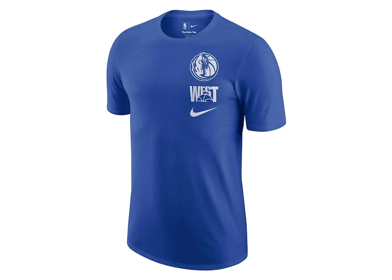 Nike NBA Dallas Mavericks T-shirt Blue/White