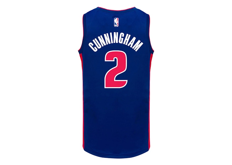 Nike NBA Detroit Pistons Cade Cunningham Icon Swingman 2024/25 Jersey Blue